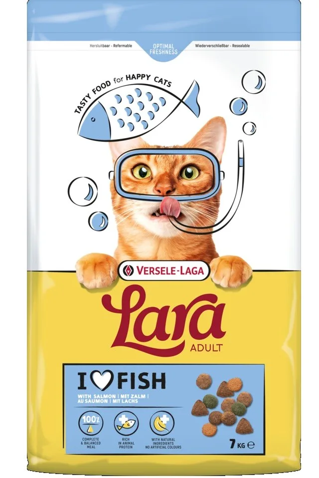 VERSELE-LAGA Lara Adult Salmon - Dry Cat Food - 7kg
