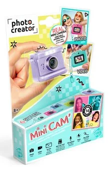 Canaltoys Mini Cam Digital Camera - Vintage (Purple)