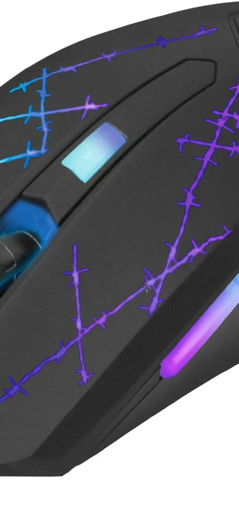 Defender Forced GM-020L mouse Gaming Ambidextrous USB Type-A Optical 3200 DPI