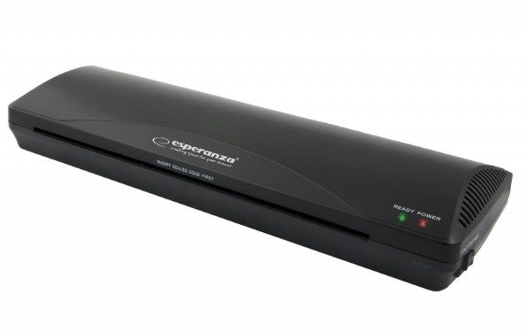 Esperanza EFL003 Laminator Cold/Hot Laminator 250 Mm/Min Black