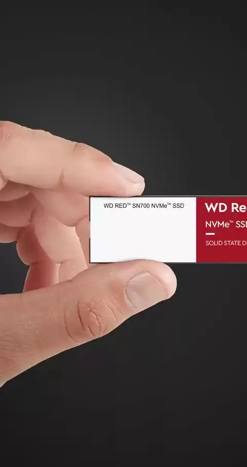 Western Digital Red WD ™ SN700 NVMe™ POWERED BY SANDISK 1 TB