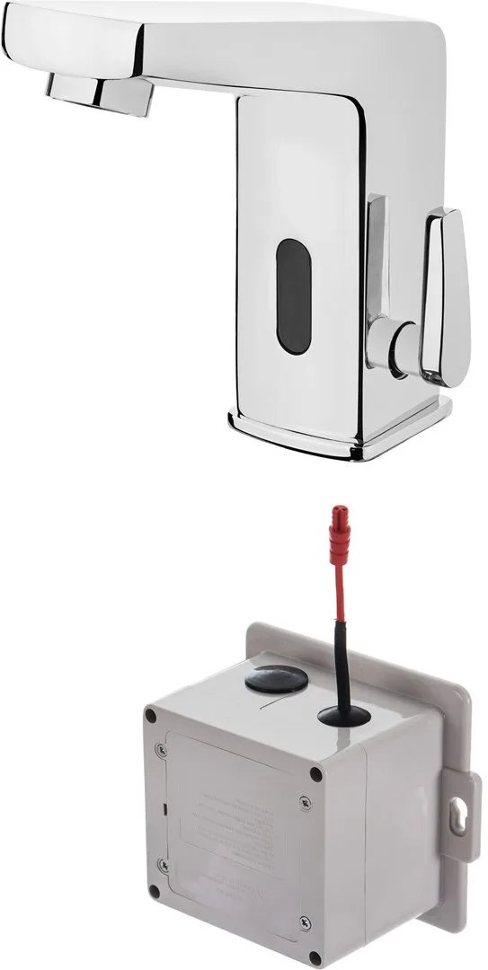Touchless Washbasin Mixer With Temperature Control - 4xAA