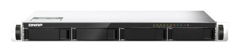QNAP TS-435XEU NAS Rack (1U) Marvell CN9131 4 GB DDR4 0 TB QNAP QTS Black, Grey