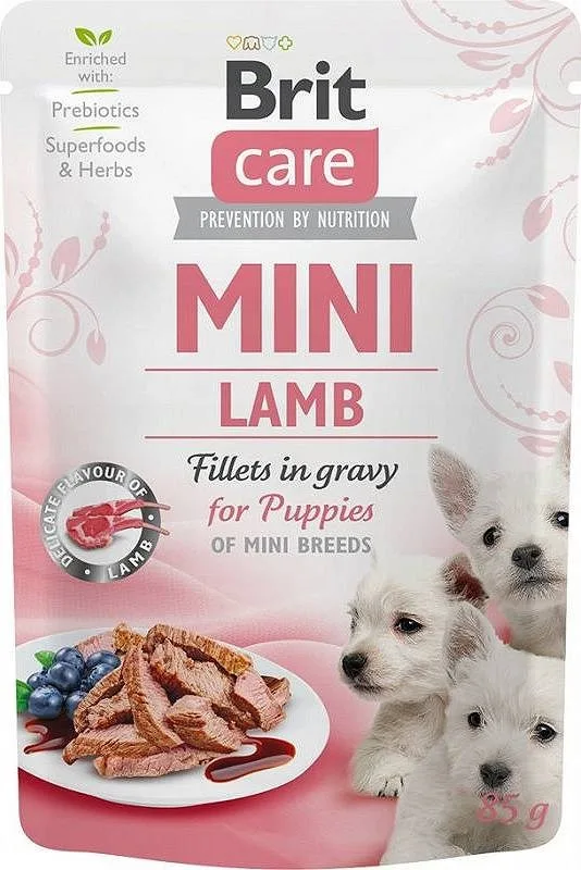 BRIT Care Mini Puppy Lamb - Wet Dog Food - 85 G