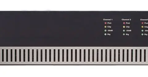 Audac CAP412 Four-Channel Power Amplifier 4 X 120 W 100V