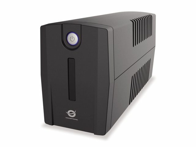 CONCEPTRONIC USV 1000VA/600W/4xIEC/HID USB/RJ45in/Out/AVR Sw