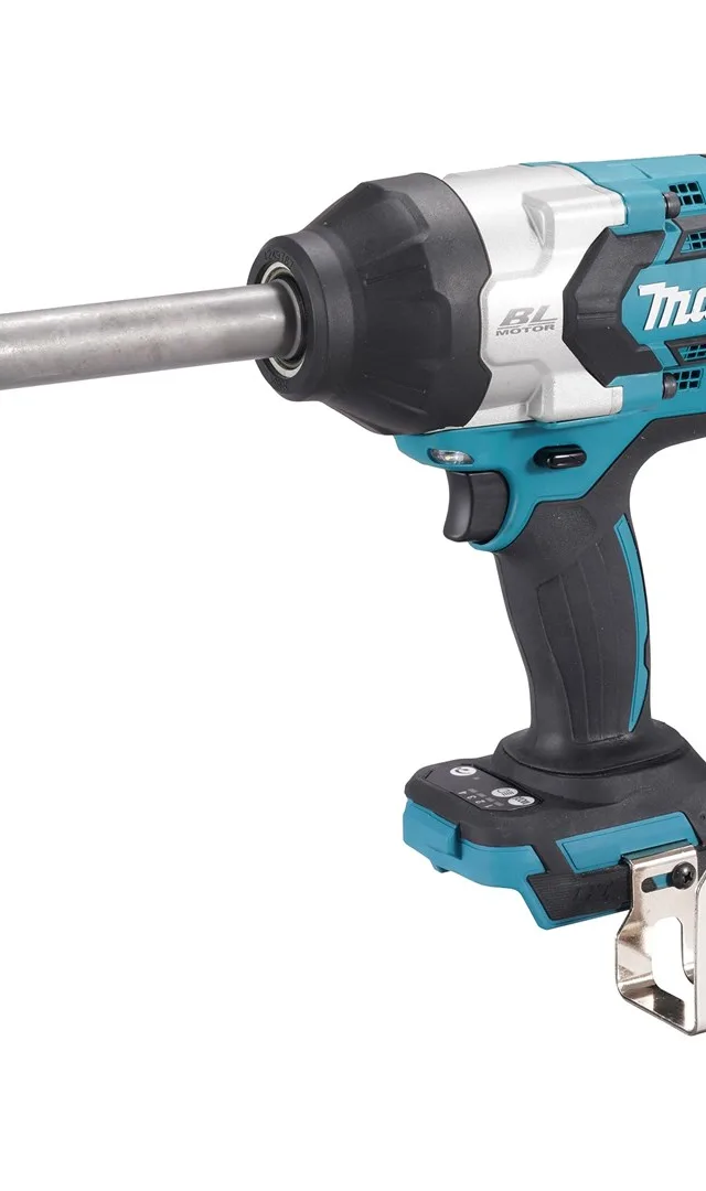 Akku-Schlagschrauber DTW1005Z, 18Volt (Blau/Schwarz, Ohne Battery Und Ladegert, Mit 138mm Langschaft 3/4"-Vierkant)