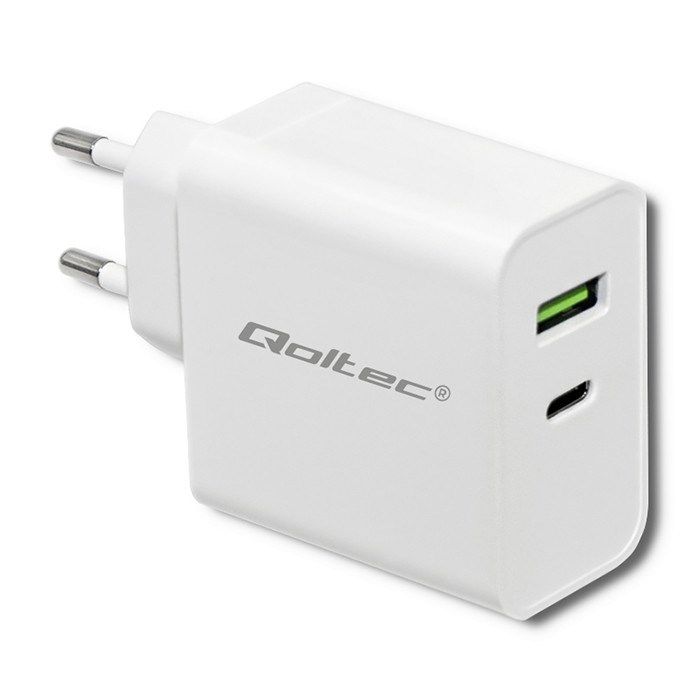 Qoltec 51718 power adapter/inverter Indoor 42 W White