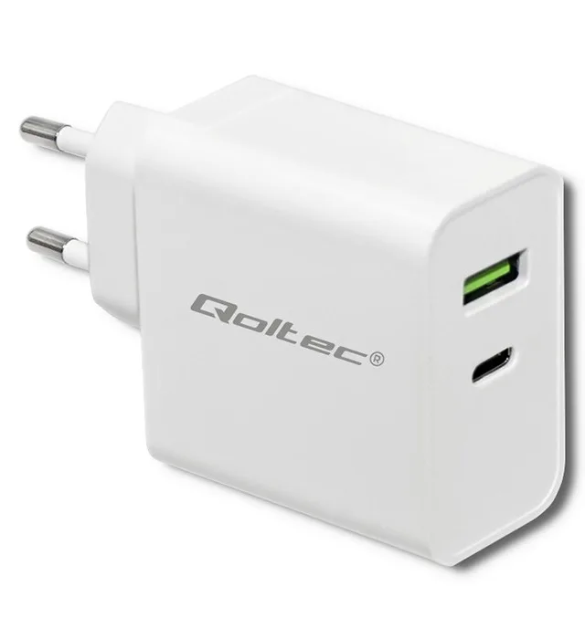Qoltec 51718 power adapter/inverter Indoor 42 W White