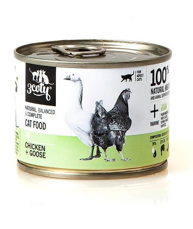 COTY 29. Chicken And Goose - Wet Cat Food - 180g 3