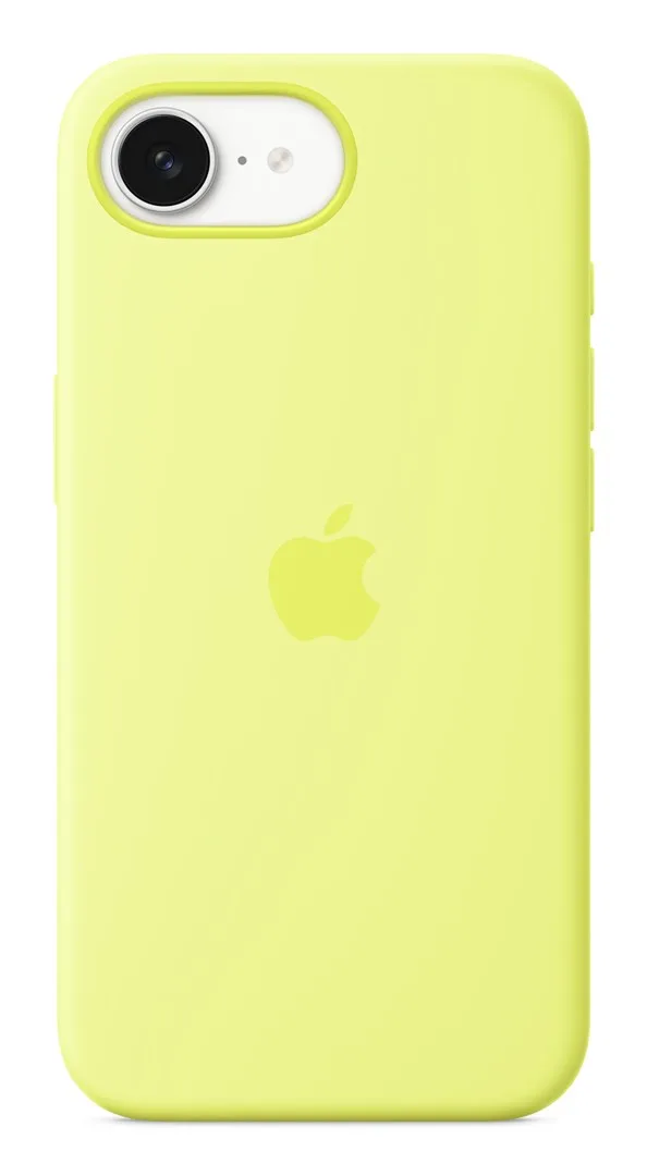 Silicone Case APPLE For IPhone 16e - Neon Yellow