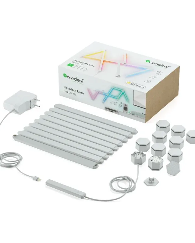 Nanoleaf Lines, Starter Kit, 9er-Pack