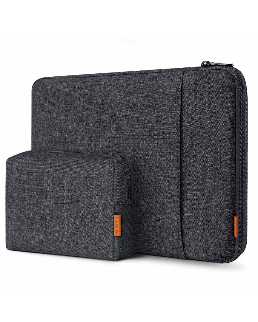 Inateck Laptoptasche 16" ZubehöRta. LB01006/S1 Schwarzgrau