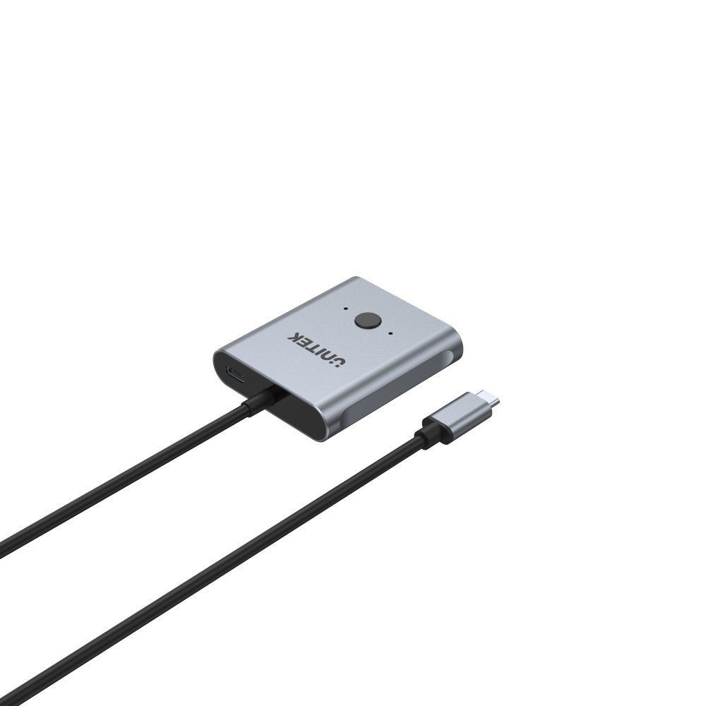 UNITEK D1078A interface hub USB 3.2 Gen 1 (3.1 Gen 1) Type-C Grey