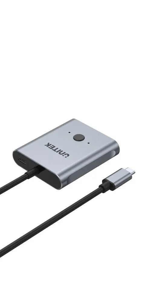 UNITEK D1078A interface hub USB 3.2 Gen 1 (3.1 Gen 1) Type-C Grey