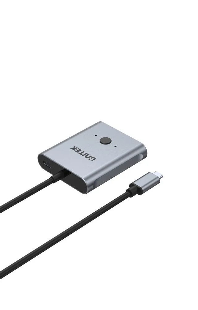 UNITEK D1078A interface hub USB 3.2 Gen 1 (3.1 Gen 1) Type-C Grey