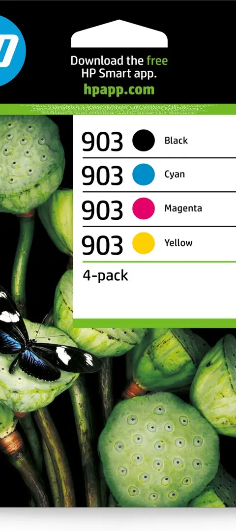 HP 903 4-pack Black/Cyan/Magenta/Yellow Original Ink Cartridges