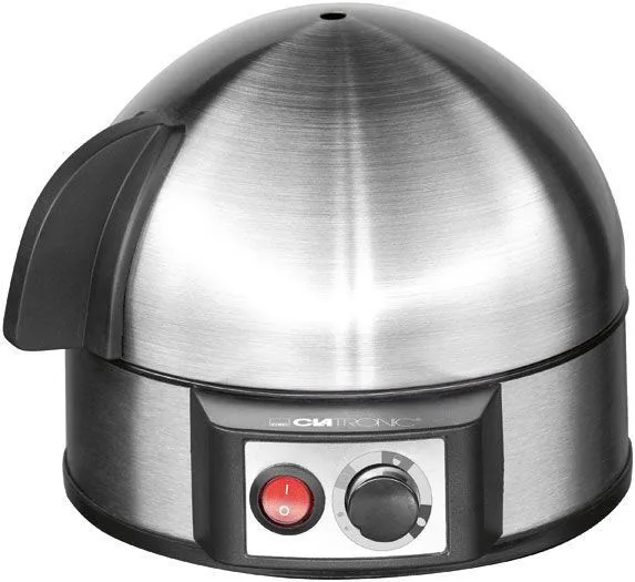 Clatronic EK 3321 Egg Cooker 7 Egg(S) 400 W Black Stainless Steel