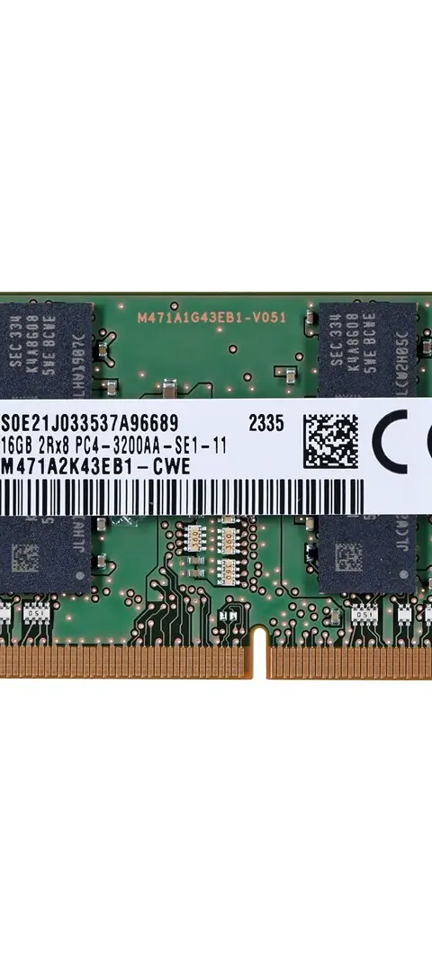 Samsung SODIMM 16GB DDR4 3200MHz M471A2K43EB1-CWE