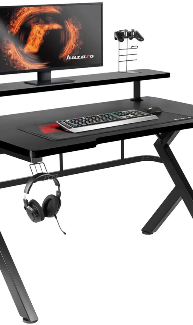 Huzaro Hero 5.0 Computer Desk Black
