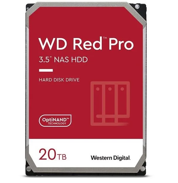 Western Digital Red Plus Clearance internal hard drive 20 TB 7200 RPM 512 MB 3.5" Serial ATA