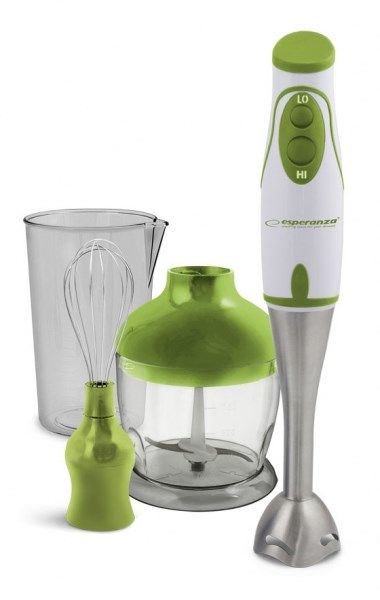 Esperanza EKM003G Blender 0.75 L Immersion Blender Green White 450 W