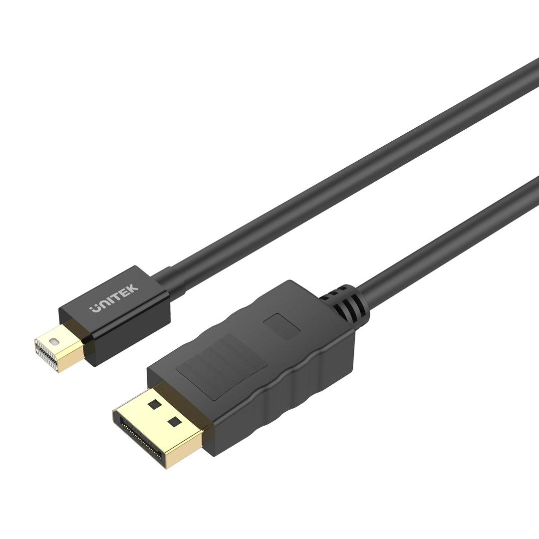 UNITEK Y-C611BK DisplayPort Cable 2 M Mini DisplayPort Black