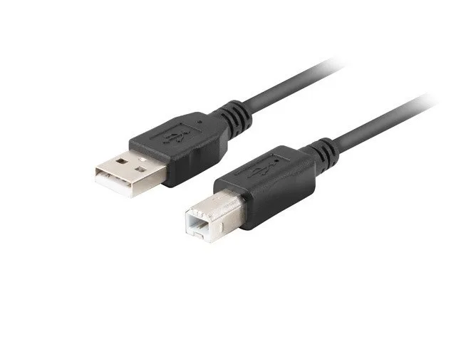 Lanberg USB 2.0 A To B Cable - 1m Black