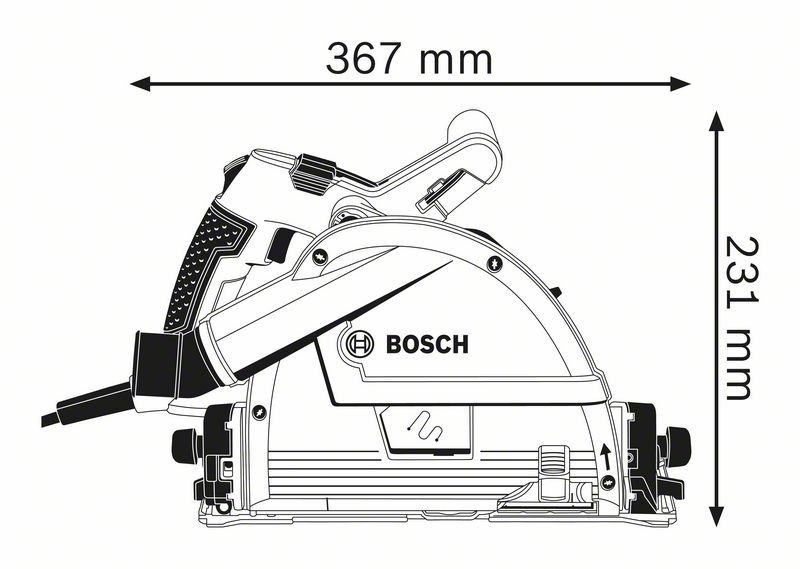 Bosch GKT 55 GCE KreissäGe