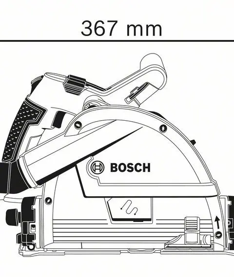 Bosch GKT 55 GCE KreissäGe