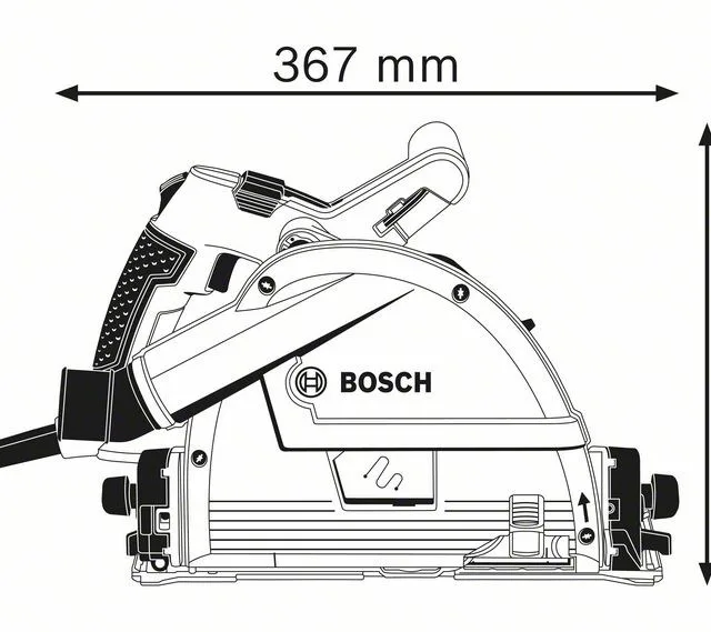 Bosch GKT 55 GCE KreissäGe