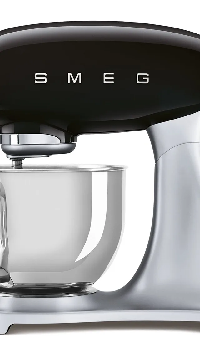 Smeg Stand Mixer Black 50's Style Aesthetic
