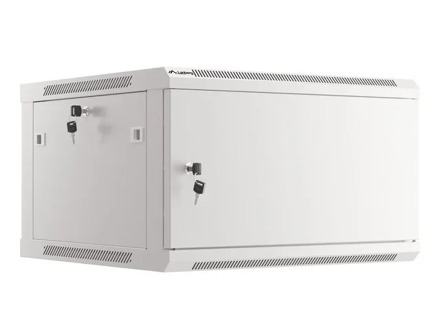 Lanberg WF01-6606-00S rack cabinet 6U Wall mounted rack Grey