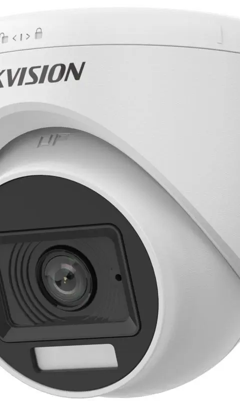 Hikvision Turbo HD Value Series DS-2CE76U0T-LPF(2.8MM) Security Camera Turret CCTV Security Camera Indoor Outdoor 3840 X 2160 Pixels Ceiling
