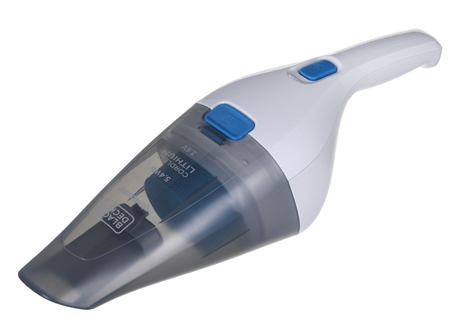Black Decker NVC115JL Handheld Vacuum Grey White Bagless
