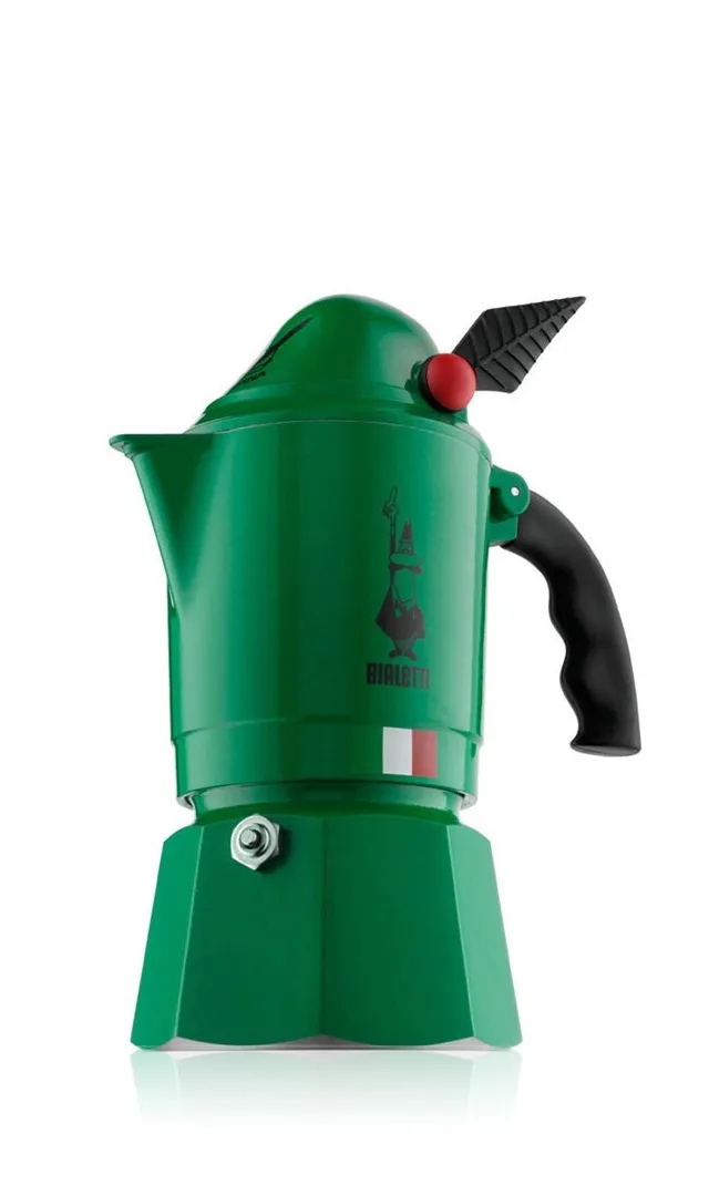 Bialetti Moka Break Alpina Moka Pot Green