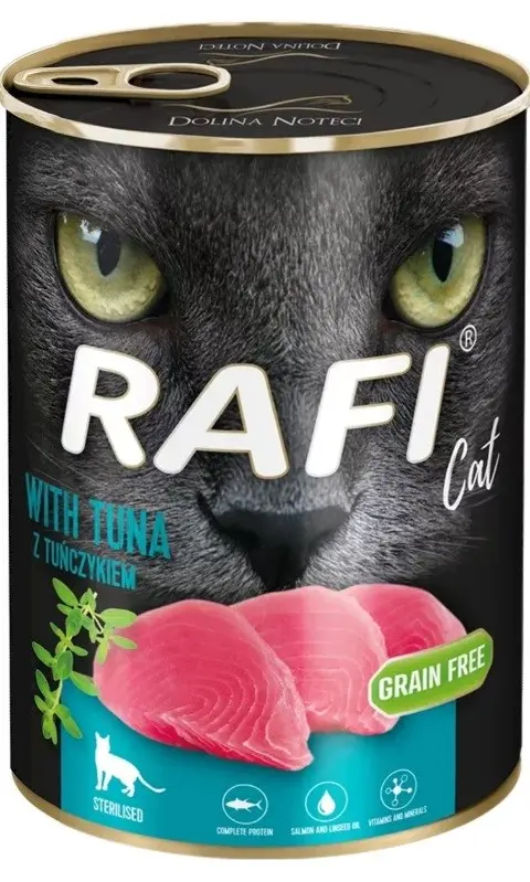 DOLINA NOTECI Rafi Cat Adult With Tuna - Wet Cat Food - 400g