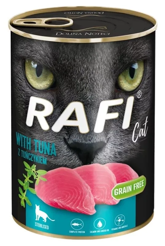 DOLINA NOTECI Rafi Cat Adult With Tuna - Wet Cat Food - 400g