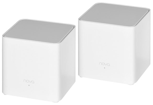 Tenda MX3 (2-PACK) mesh wi-fi system Dual-band (2.4 GHz / 5 GHz) Wi-Fi 6 (802.11ax) White 1 Internal