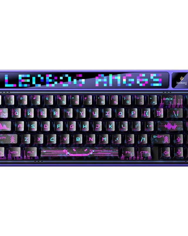 AULA Gasket AMG65 Purple LightFeather RGB Keyboard