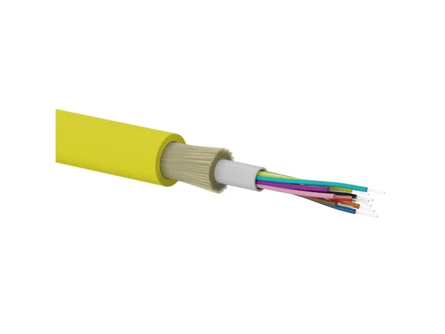 Kabel światłowodowy B2ca jednomodowy G657.A1 uniwersalnego stosowania, trudnopalny "FireHardy" ZW-NOTKtsdD / U-DQ(ZN)BH - SM 8J 9/125 LSOH ALANTEC