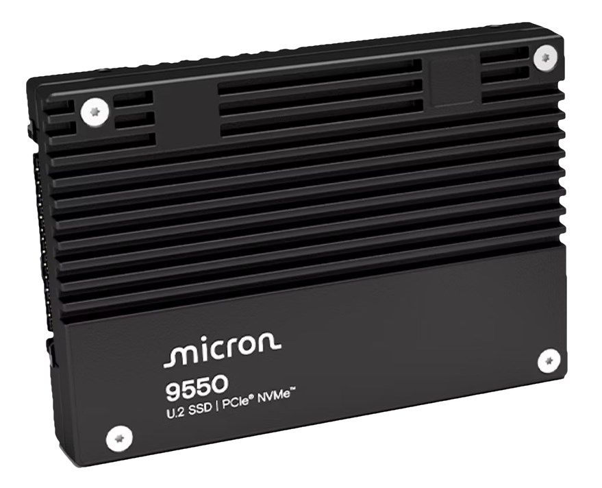 Micron 9550 PRO 7.68 TB U.2 PCI Express 5.0 NVMe 3D TLC NAND