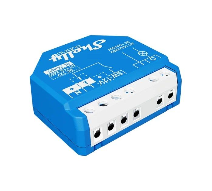 Shelly Relay "Wave 1" Max 16A 1 Channel Flush Mount Z-Wave