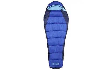 Coleman Fision 100 Sleeping Bag - Blue/Black