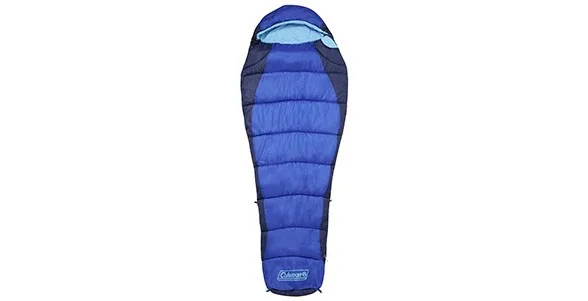 Coleman Fision 100 Sleeping Bag - Blue/Black