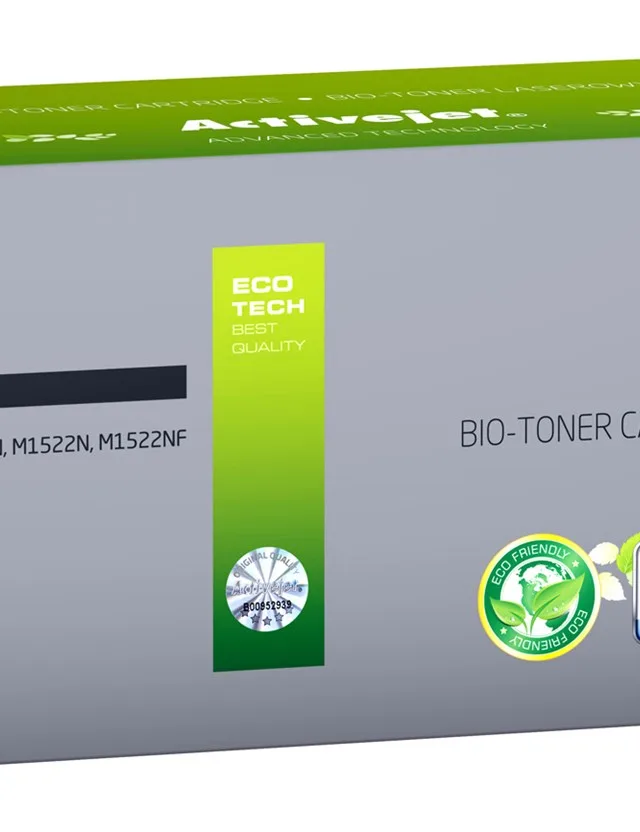 Activejet BIO ATH-36NB toner for HP, Canon printers, Replacement HP 36A CB436A, Canon CRG-713; Supreme; 2000 pages; black.