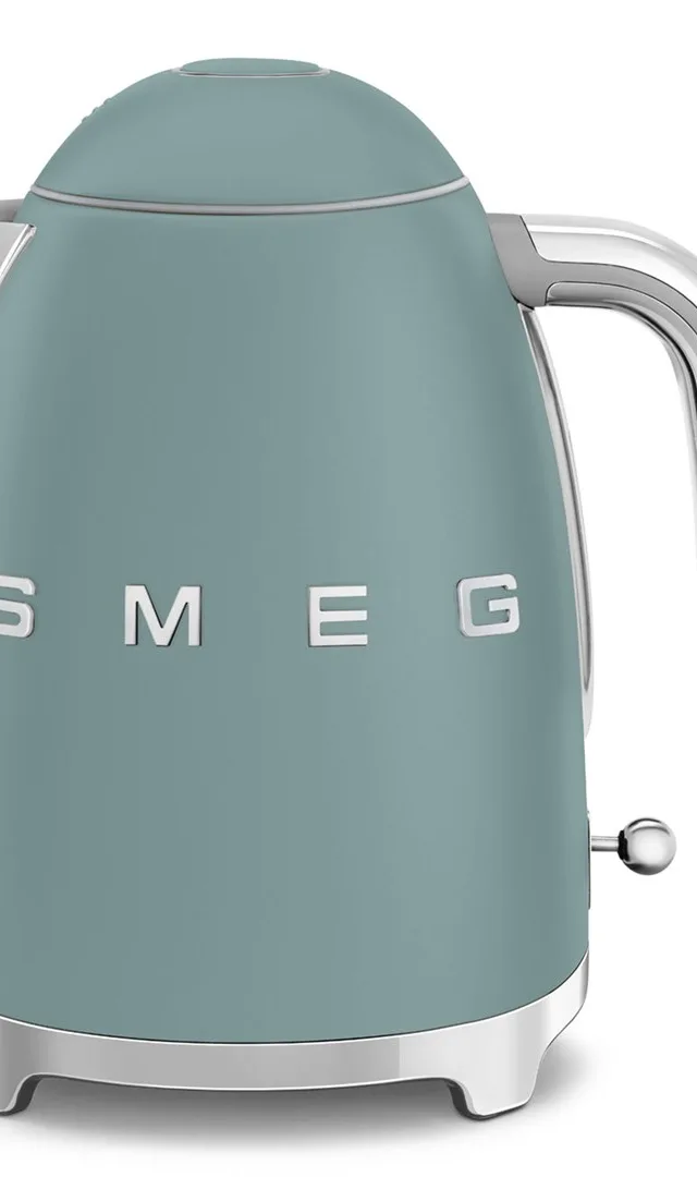 SMEG KLF03EGMEU Wasserkocher SmaragdgrüN, Sthetik Im Stil Der 50er Jahre