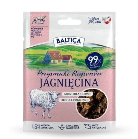 BALTICA Przysmaki RegionóW Monoprotein Lamb - Dog Treat - 30g
