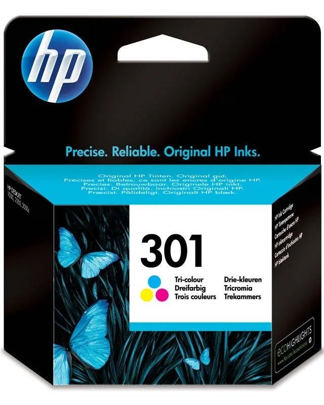 HP 301 Tri-color Original Ink Cartridge