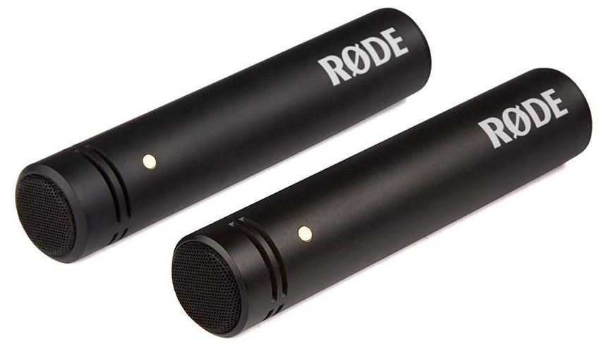 RODE M5 Pair - Pair Of Condenser Microphones Black